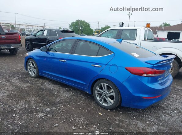 KMHD84LF7HU354812 2017 HYUNDAI ELANTRA Blue 