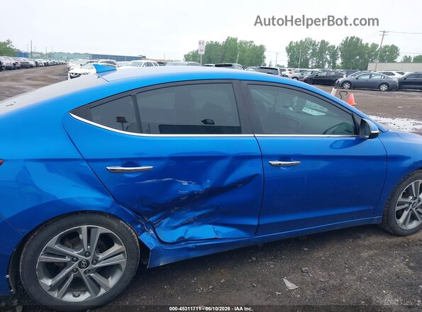 KMHD84LF7HU354812 2017 HYUNDAI ELANTRA Blue 
