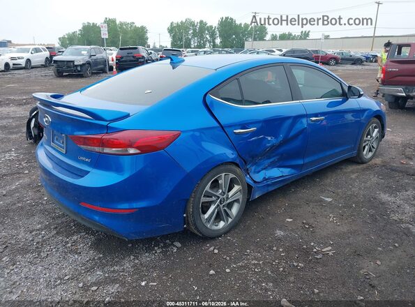 KMHD84LF7HU354812 2017 HYUNDAI ELANTRA Blue 