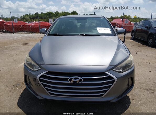 KMHD84LF7HU407458 2017 HYUNDAI ELANTRA Gray Սարքավորումների վահանակի տեսք
