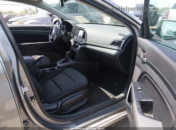 KMHD84LF7HU407458 2017 HYUNDAI ELANTRA Gray Սալոնի դիմացի տեսք