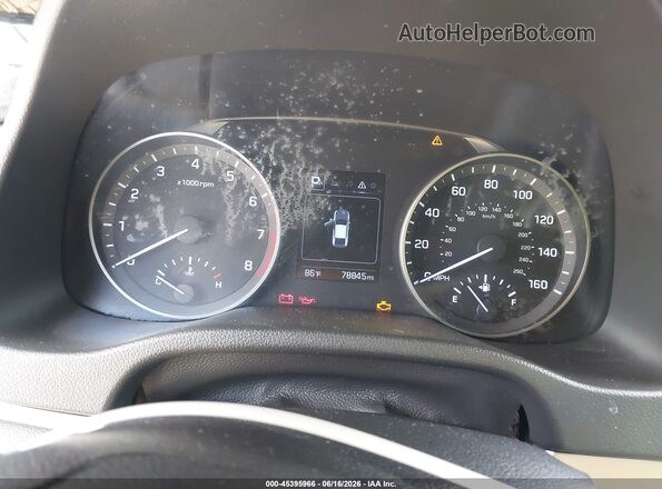 KMHD84LF7JU499838 2018 HYUNDAI ELANTRA Black Вид задніх сидінь