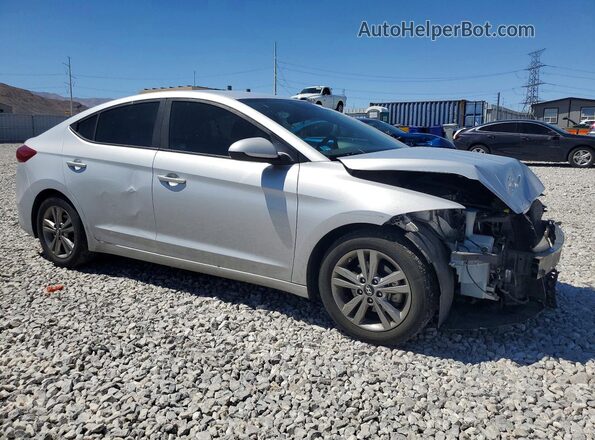 KMHD84LF7JU525208 2018 HYUNDAI ELANTRA Silver Delantero derecho