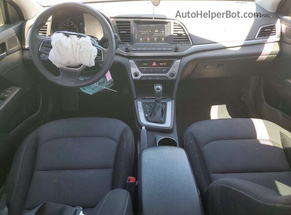 KMHD84LF7JU525208 2018 HYUNDAI ELANTRA Silver Vista del salpicadero