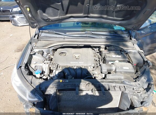 KMHD84LF7JU556393 2018 HYUNDAI ELANTRA Gray უკანა ხედი