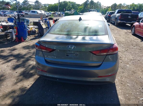 KMHD84LF7JU556393 2018 HYUNDAI ELANTRA Gray 