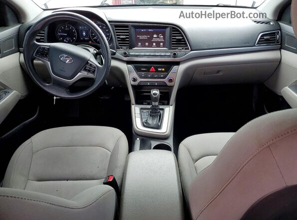 KMHD84LF7JU611764 2018 HYUNDAI ELANTRA Gray 