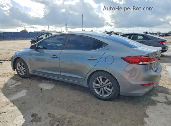 KMHD84LF7JU611764 2018 HYUNDAI ELANTRA Gray 