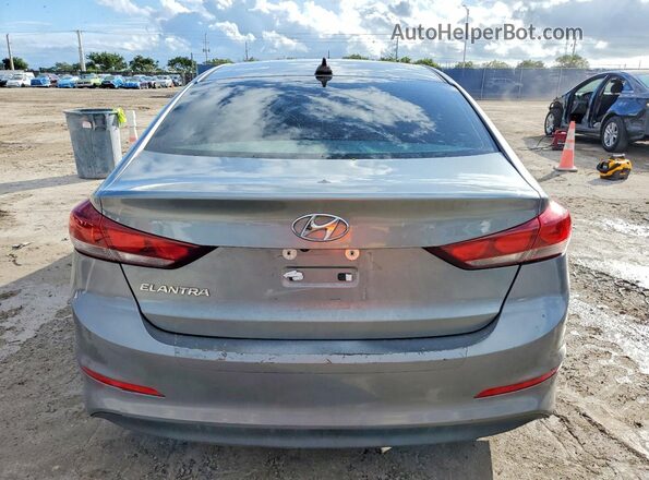 KMHD84LF7JU611764 2018 HYUNDAI ELANTRA Gray 