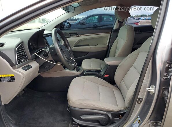 KMHD84LF7JU611764 2018 HYUNDAI ELANTRA Gray 