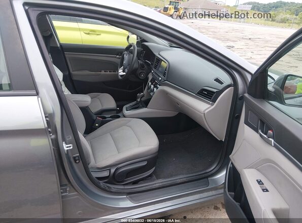 KMHD84LF7KU742873 2019 HYUNDAI ELANTRA Gray Սալոնի դիմացի տեսք
