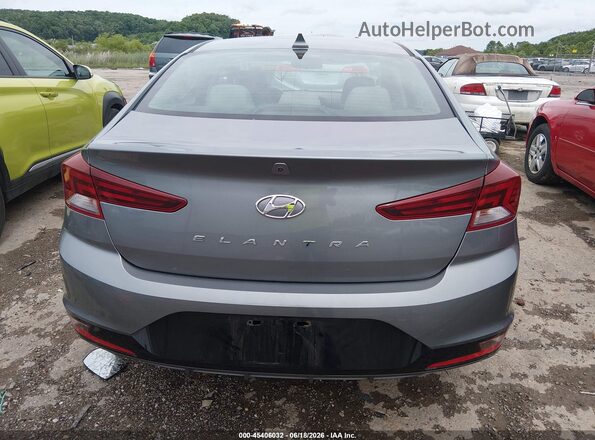 KMHD84LF7KU742873 2019 HYUNDAI ELANTRA Gray 