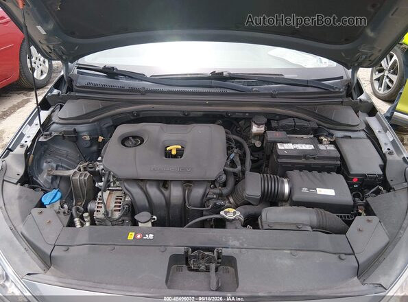 KMHD84LF7KU742873 2019 HYUNDAI ELANTRA Gray Հետևի տեսք