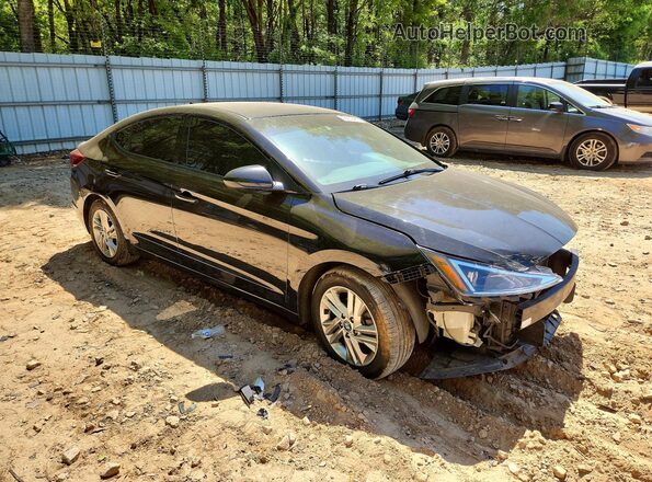 KMHD84LF7KU746289 2019 HYUNDAI ELANTRA Black Առջևի աջ