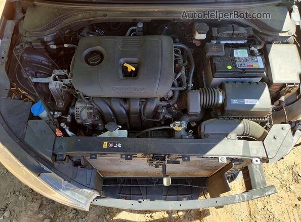 KMHD84LF7KU746289 2019 HYUNDAI ELANTRA Black Սալոնի հետևի տեսք