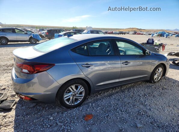 KMHD84LF7KU869705 2019 HYUNDAI ELANTRA Gray Rear right