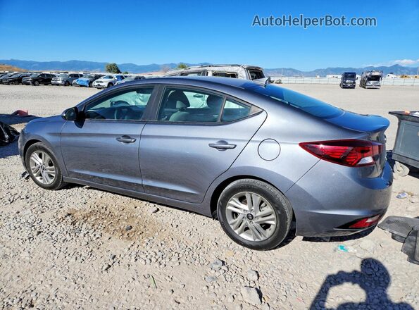 KMHD84LF7KU869705 2019 HYUNDAI ELANTRA Gray Rear left