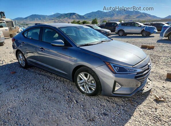 KMHD84LF7KU869705 2019 HYUNDAI ELANTRA Gray Front right