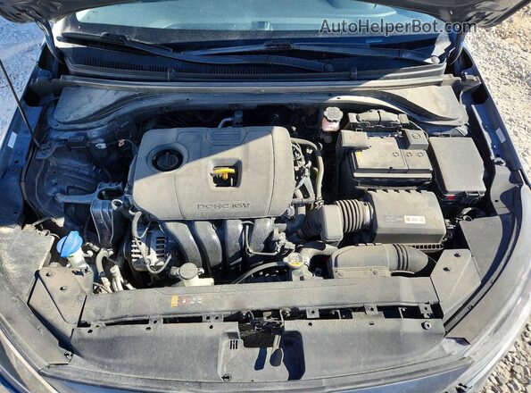 KMHD84LF7KU869705 2019 HYUNDAI ELANTRA Gray Rear interior view