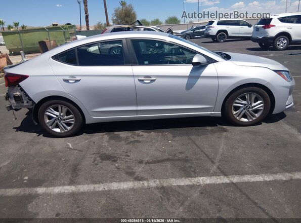 KMHD84LF7KU879893 2019 HYUNDAI ELANTRA Silver Սալոնի 360 աստիճան տեսք