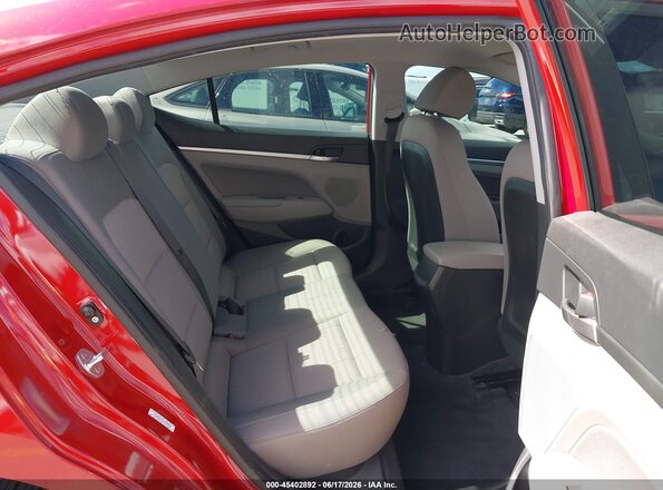 KMHD84LF7LU970759 2020 HYUNDAI ELANTRA Red VIN კოდის სტიკერის ხედი