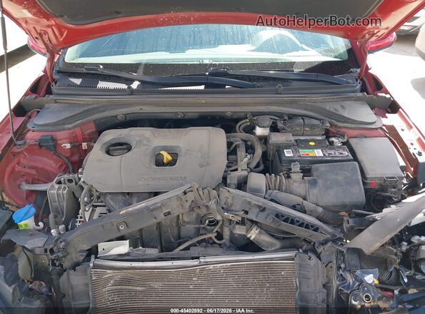 KMHD84LF7LU970759 2020 HYUNDAI ELANTRA Red უკანა ხედი