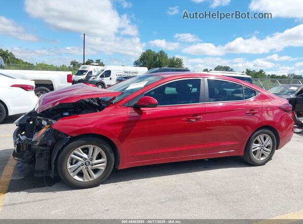 KMHD84LF7LU970759 2020 HYUNDAI ELANTRA Red 
