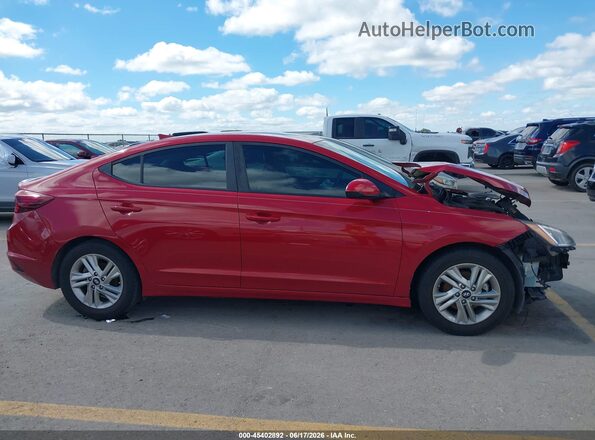 KMHD84LF7LU970759 2020 HYUNDAI ELANTRA Red სალონის 360-გრადუსიანი ხედი
