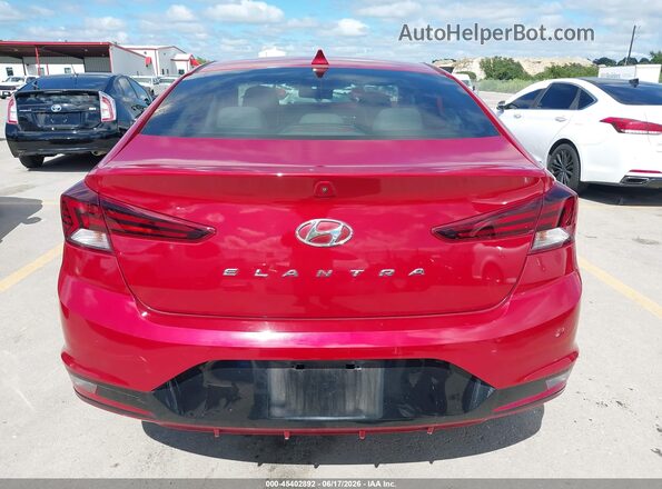 KMHD84LF7LU970759 2020 HYUNDAI ELANTRA Red 