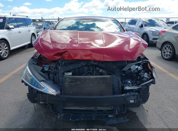 KMHD84LF7LU970759 2020 HYUNDAI ELANTRA Red უკანა სალონის ხედი