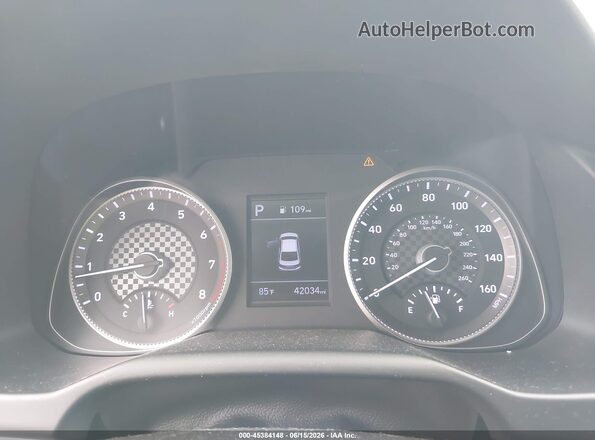 KMHD84LF7LU978411 2020 HYUNDAI ELANTRA Серый Вид задних сидений