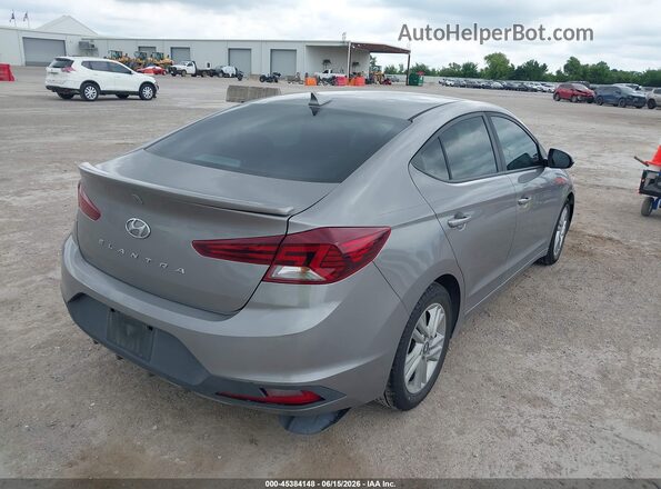 KMHD84LF7LU978411 2020 HYUNDAI ELANTRA Серый Задняя правая четверть