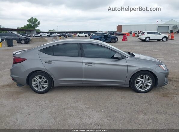 KMHD84LF7LU978411 2020 HYUNDAI ELANTRA Серый Вид задней части салона