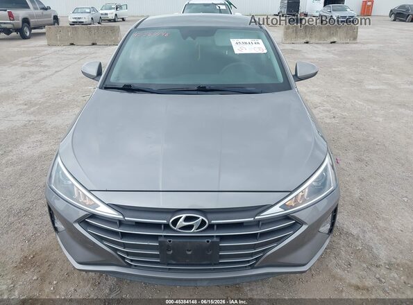 KMHD84LF7LU978411 2020 HYUNDAI ELANTRA Серый Вид щитка приборов