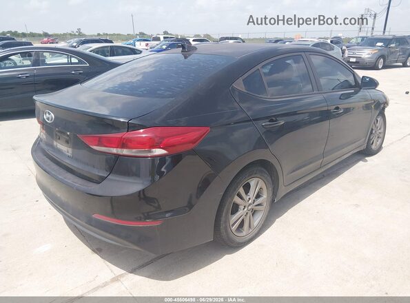 KMHD84LF8HU206281 2017 HYUNDAI ELANTRA Black Trasero derecho