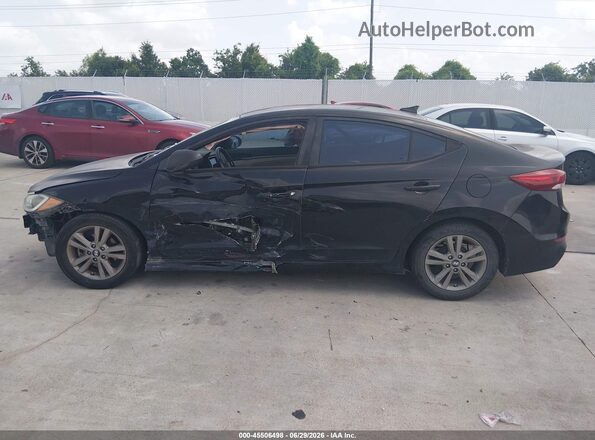 KMHD84LF8HU206281 2017 HYUNDAI ELANTRA Black Vista interior de 360 grados