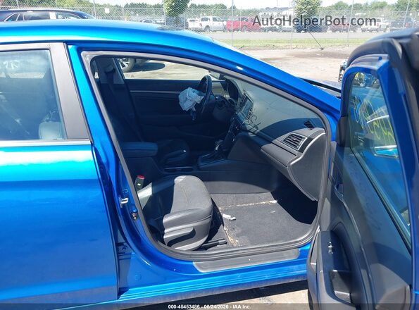 KMHD84LF8HU226630 2017 HYUNDAI ELANTRA Blue Vista interior delantera