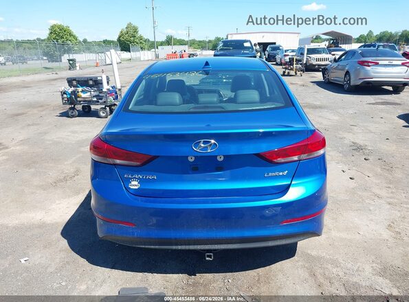KMHD84LF8HU226630 2017 HYUNDAI ELANTRA Blue 