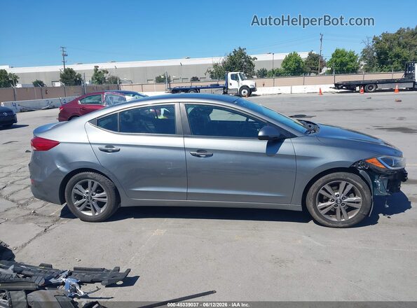 KMHD84LF8HU244500 2017 HYUNDAI ELANTRA Gray 