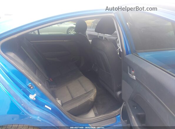 KMHD84LF8HU253195 2017 HYUNDAI ELANTRA Blue VIN კოდის სტიკერის ხედი
