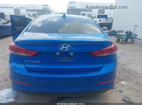KMHD84LF8HU253195 2017 HYUNDAI ELANTRA Blue 
