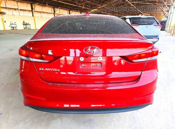 KMHD84LF8HU261605 2017 HYUNDAI ELANTRA Maroon 