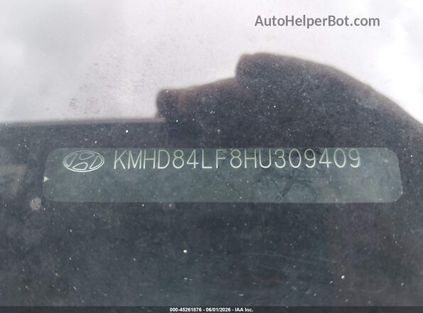 KMHD84LF8HU309409 2017 HYUNDAI ELANTRA Black 