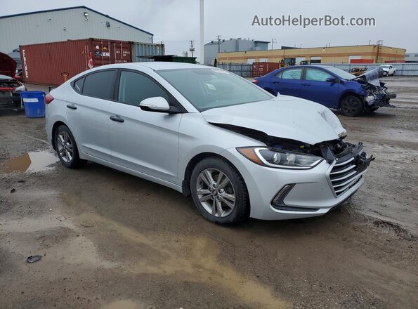 KMHD84LF8JU605892 2018 HYUNDAI ELANTRA Silver 