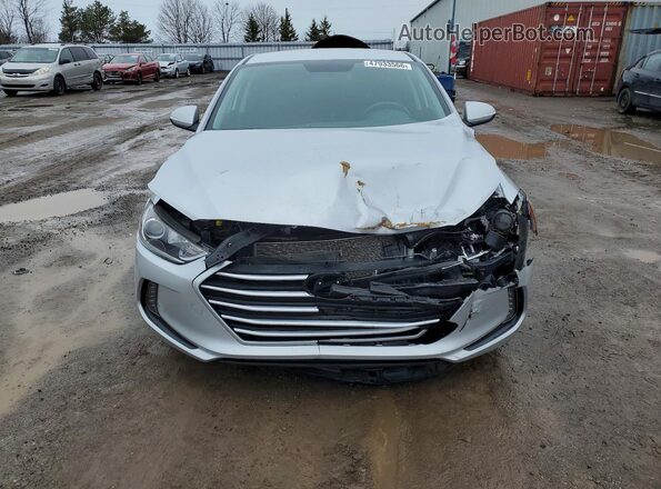 KMHD84LF8JU605892 2018 HYUNDAI ELANTRA Silver 