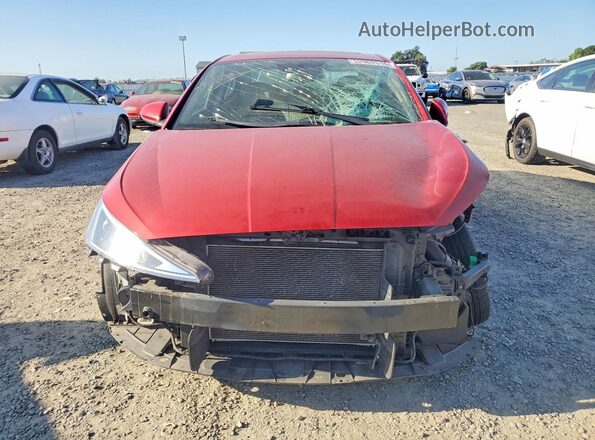 KMHD84LF8KU781939 2019 HYUNDAI ELANTRA Красный Вид спереди