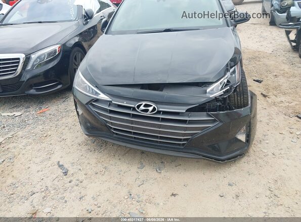 KMHD84LF8KU817435 2019 HYUNDAI ELANTRA Black Vista frontal