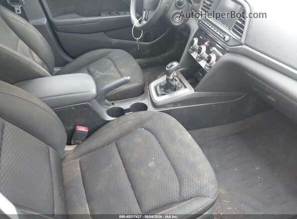 KMHD84LF8KU817435 2019 HYUNDAI ELANTRA Black Vista interior delantera