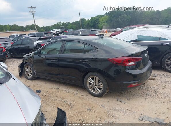 KMHD84LF8KU817435 2019 HYUNDAI ELANTRA Black Vista interior de 360 grados