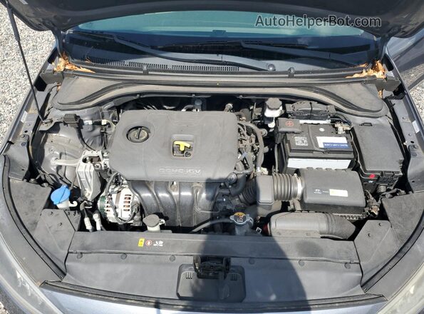 KMHD84LF8KU817760 2019 HYUNDAI ELANTRA Gray Vista interior trasera